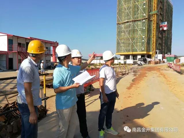 “三比一看”项目竞赛活动领导小组深入项目现场