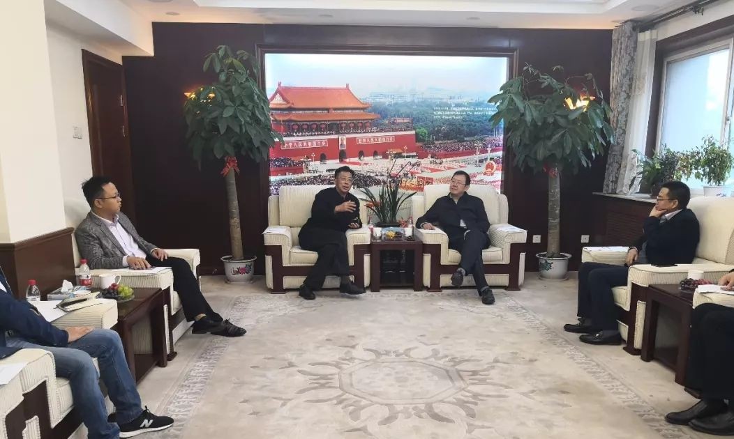 金开集团前往中国铁建十六局集团总部开展走访活动