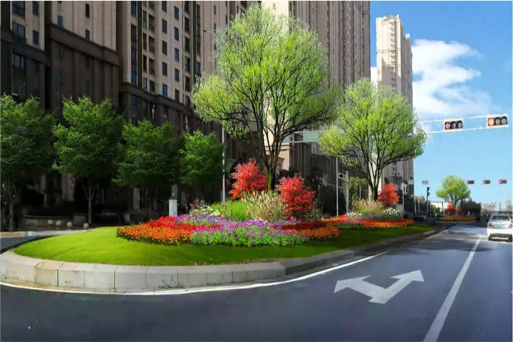  好消息！双港大街绿化工程接近尾声