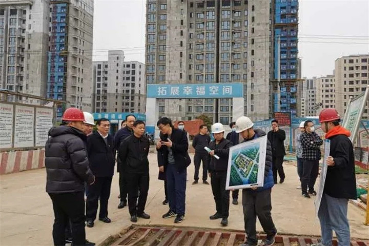 区党工委副书记前往昌北五所学校项目检查指导工作