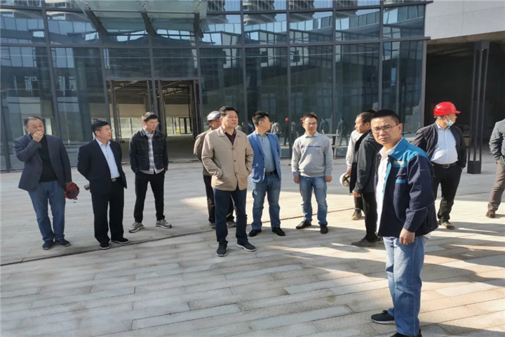 集团党委书记、董事长谢荣华调研集团重大重点项目建设