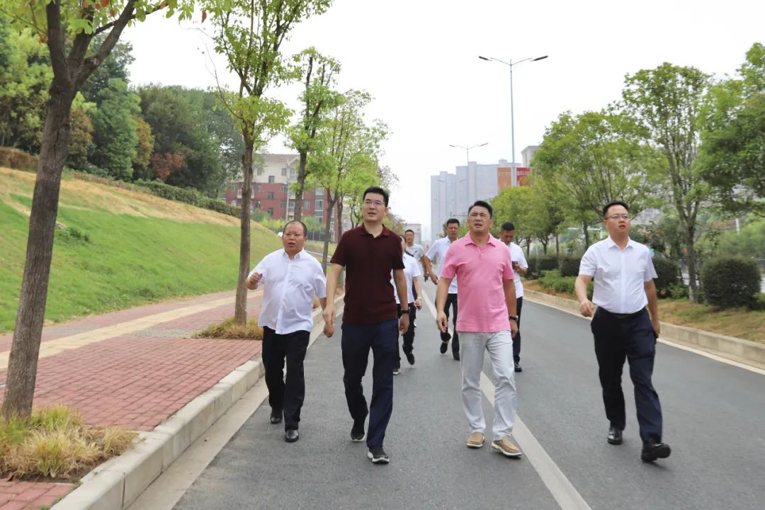 贺敏调研督导金开集团文明创建工作