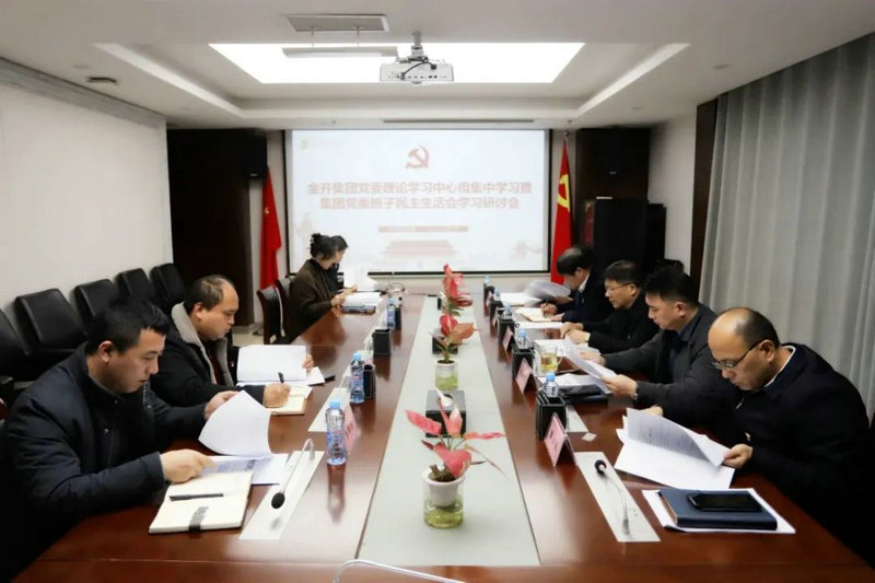 集团召开集团党委班子民主生活会学习研讨会