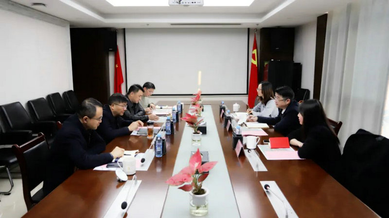 国开行江西省分行到金开集团交流座谈