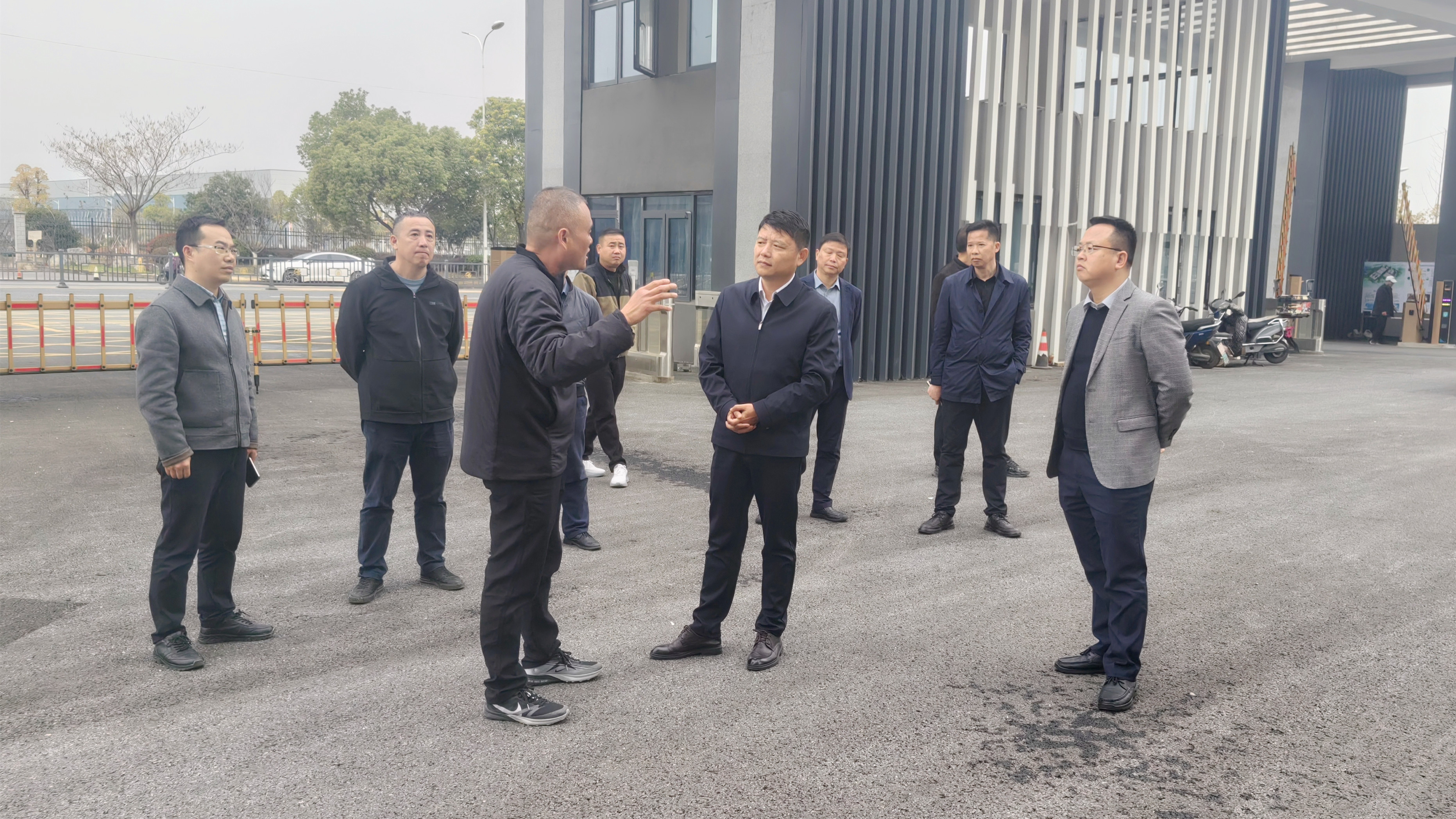 罗贤锦带队督导集团在建项目安全生产工作